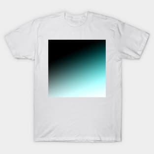 Blue white black abstract texture art T-Shirt